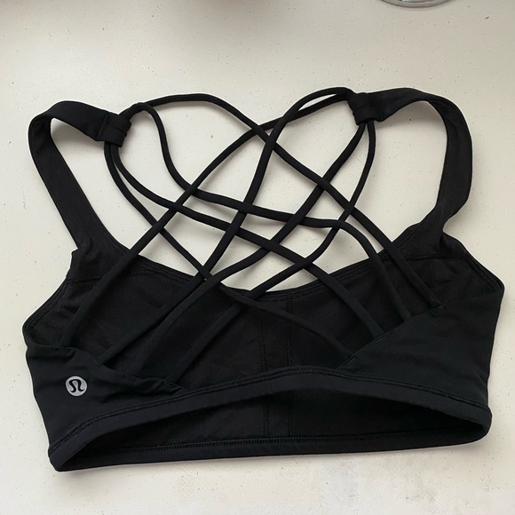 Lululemon strappy back sports bra - Picture 2 of 2